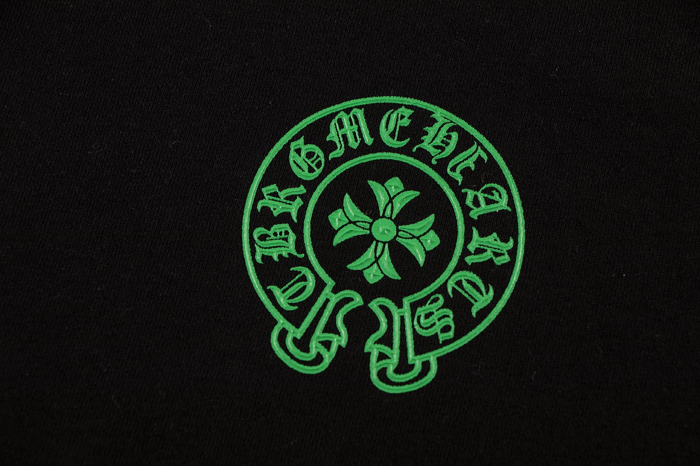 Chrome Hearts Star Gradient Cross Graphic Sweatshirt — detail