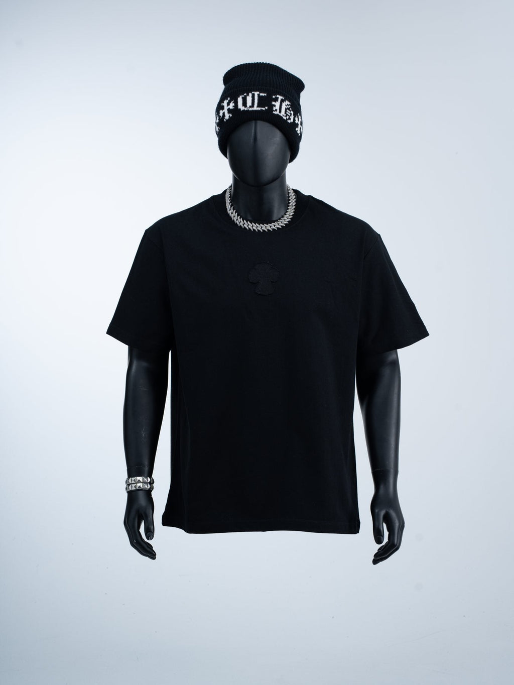Chrome Hearts Tonal Cross Appliqué T-Shirt — front