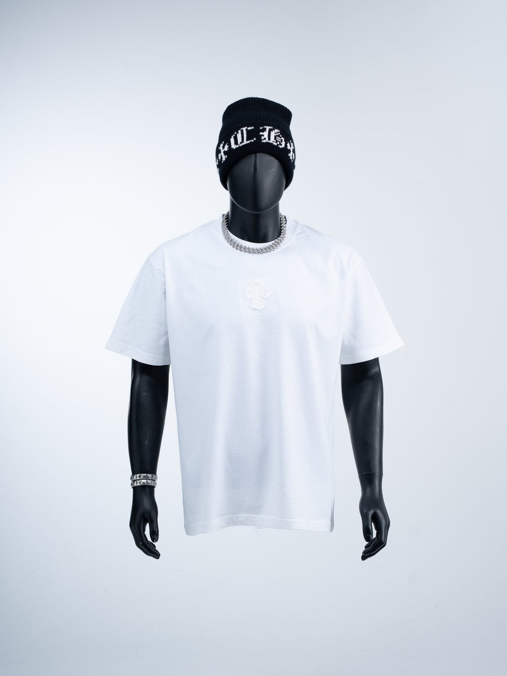 Chrome Hearts Tonal Cross Appliqué T-Shirt — front