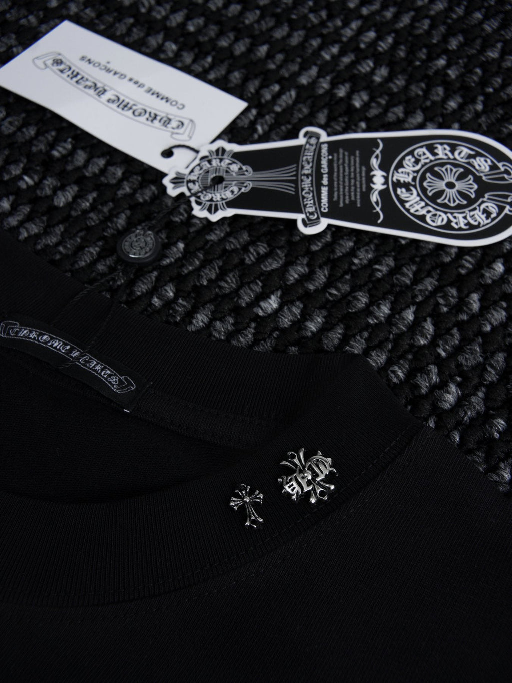 Chrome Hearts Classic Cross Graphic T-Shirt — hang_tag