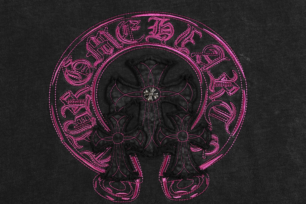 Chrome Hearts Cross Slogan Graphic Sweatshirt — detail