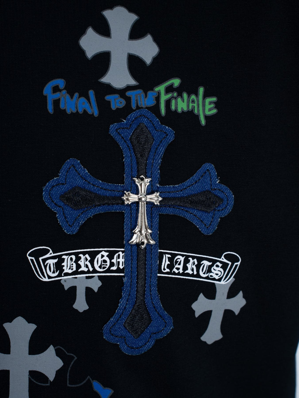 Chrome Hearts Cross Graphic Short-Sleeve T-Shirt — detail