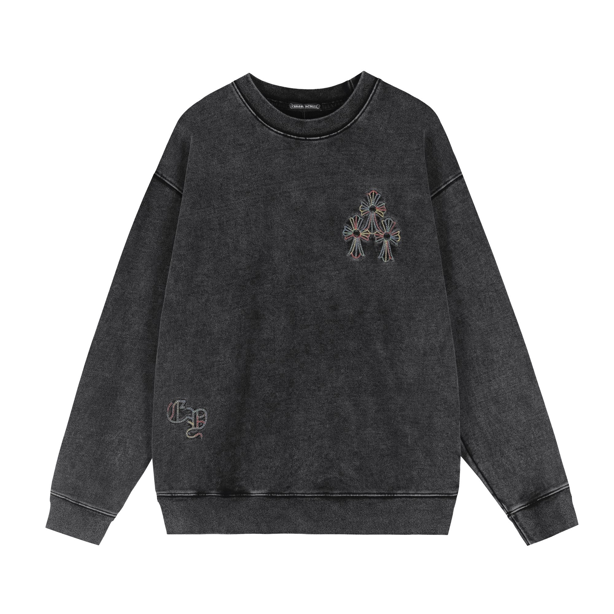 Chrome Hearts Cross Motif Embroidered Crewneck Sweatshirt — hero