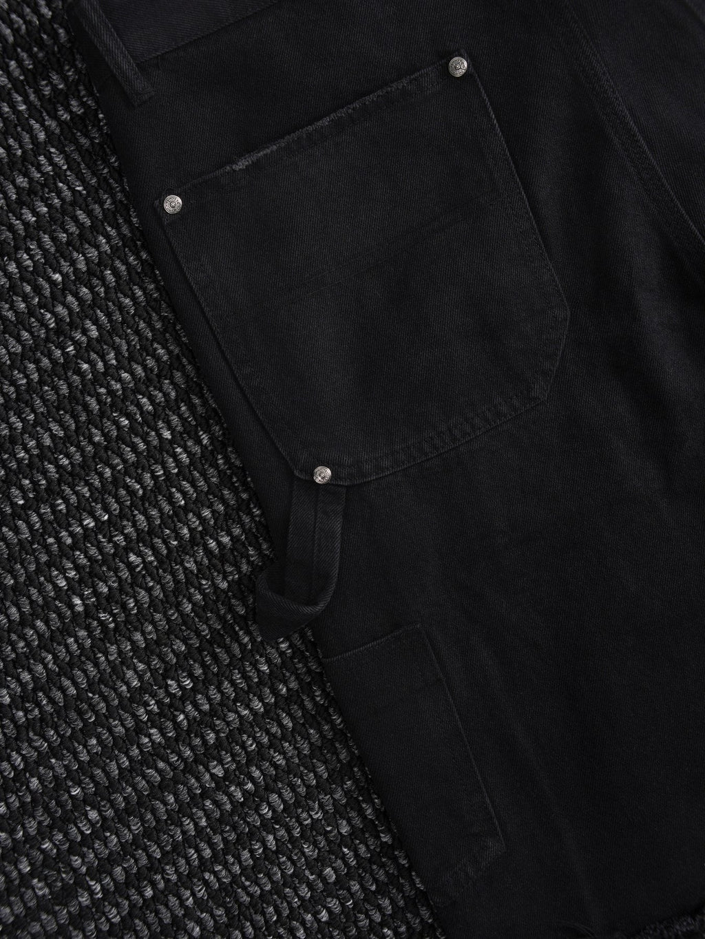 Chrome Hearts Black Utility Shorts — detail