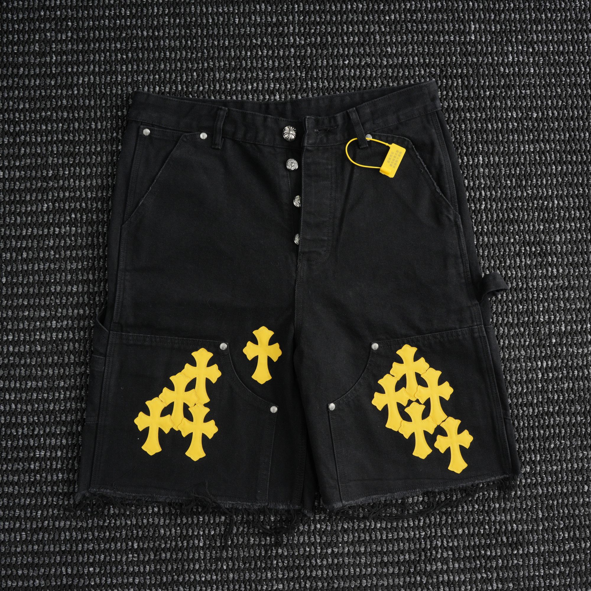Chrome Hearts Cross Patch Cargo Shorts — hero