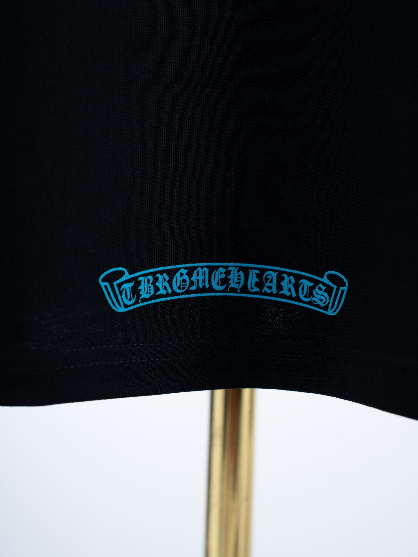 Chrome Hearts Horseshoe Slogan Graphic T-Shirt — detail