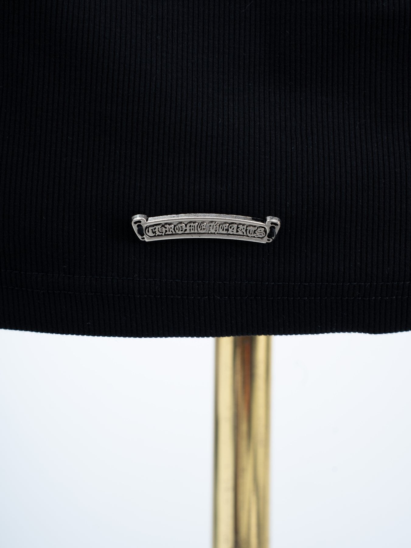 Chrome Hearts Slogan Back Graphic Sleeveless T-Shirt — detail