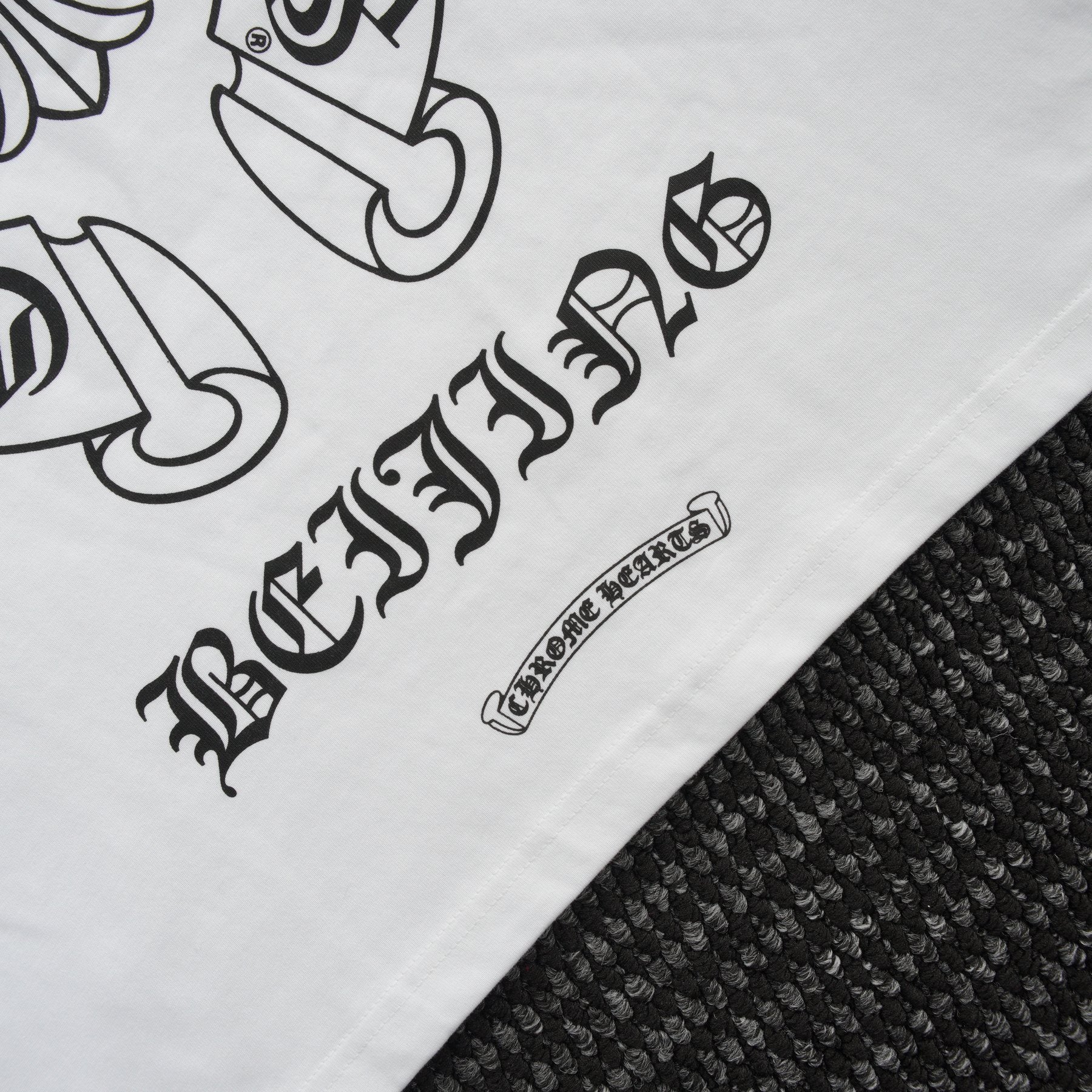 Chrome Hearts Beijing Horseshoe Script Graphic T-Shirt — detail