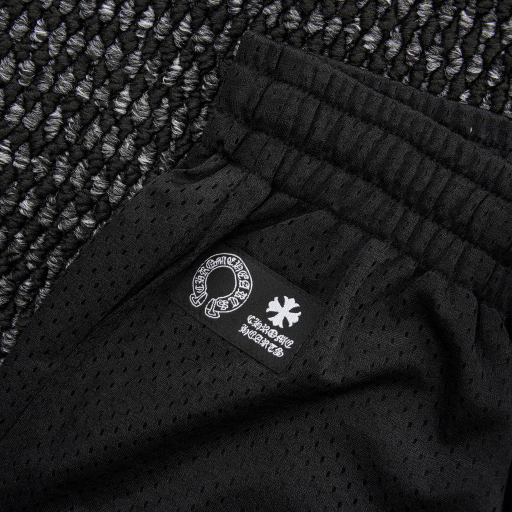 Chrome Hearts Sanskrit Cross Graphic Wide-Leg Pants — detail