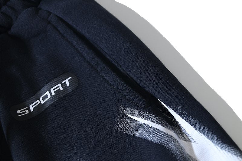 Hellstar Washed Black Lightning Graphic Shorts — detail