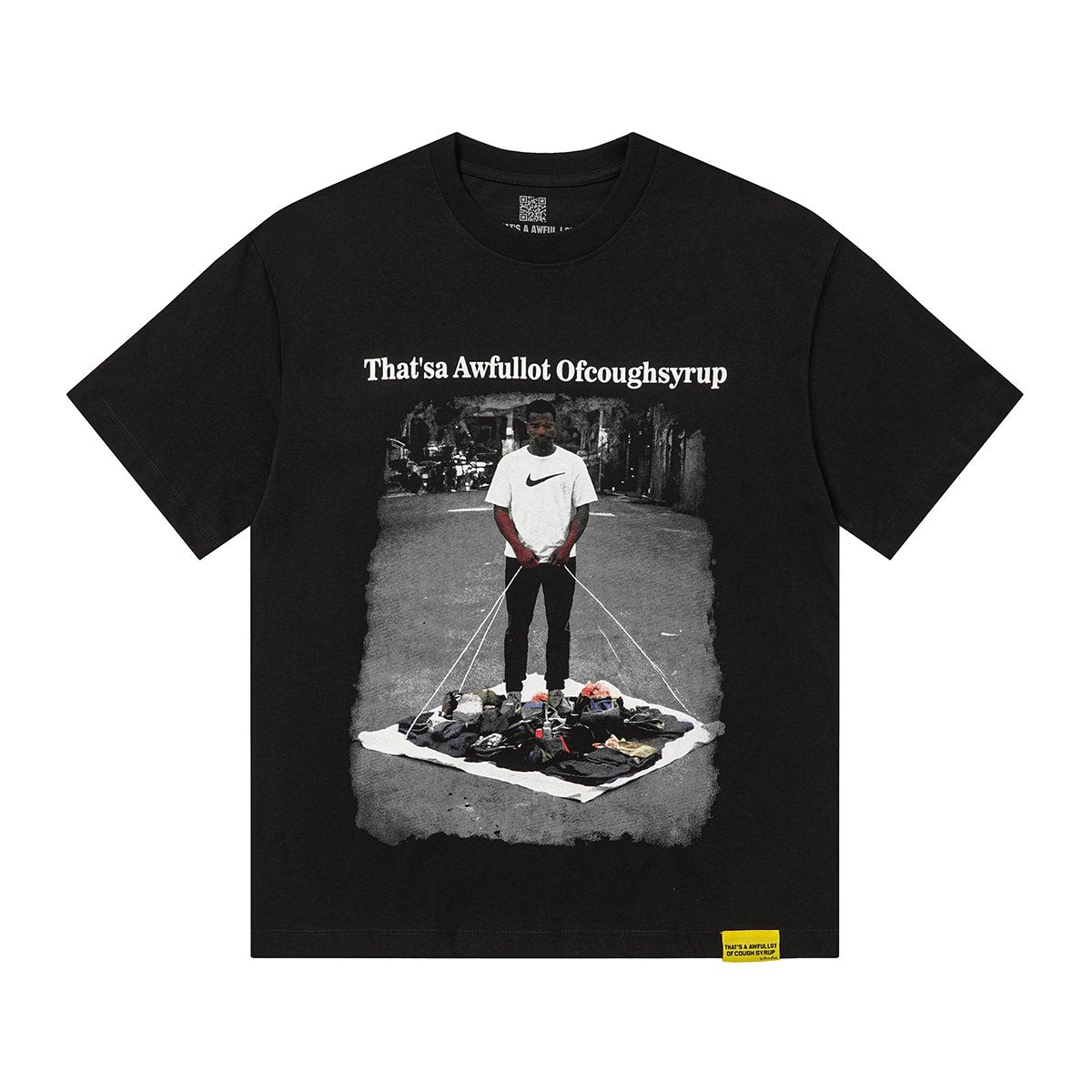 THAT'S A AWFUL LOT OF COUGH SYRUP Short-Sleeve Graphic T-Shirt — hero