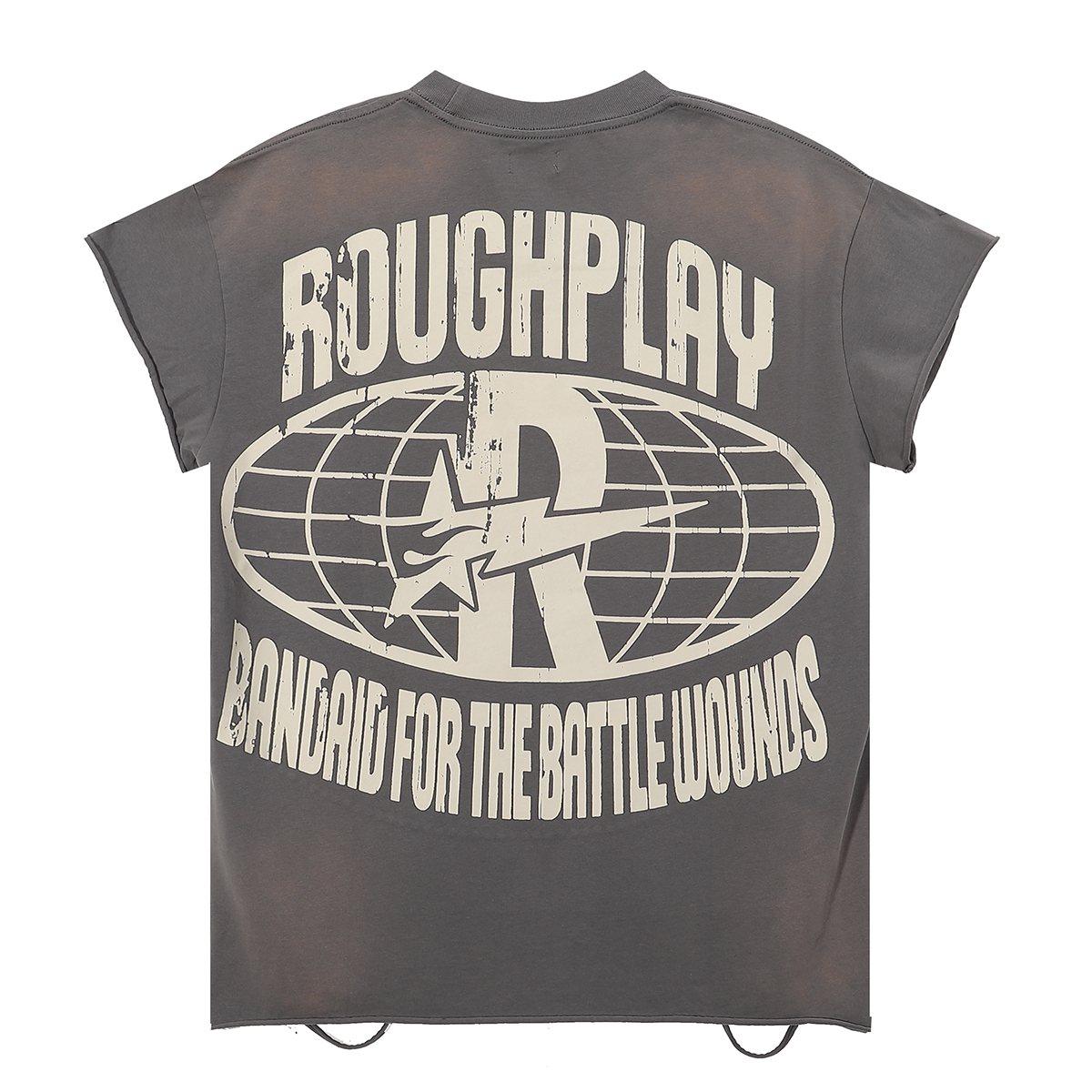 Rough Play SoleBoy Rhinestone Sleeveless T-Shirt — back