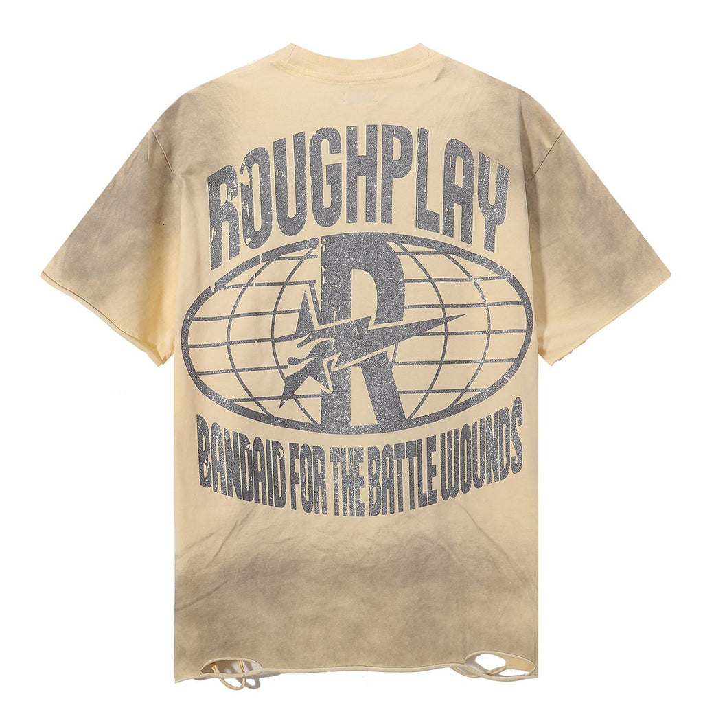 Rough Play Lost In Space Astronaut Graphic T-Shirt — back