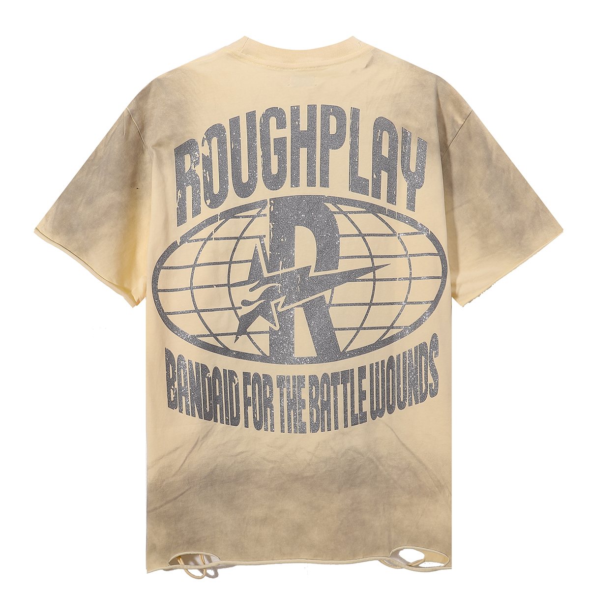 Rough Play Lost In Space Astronaut Graphic T-Shirt — back