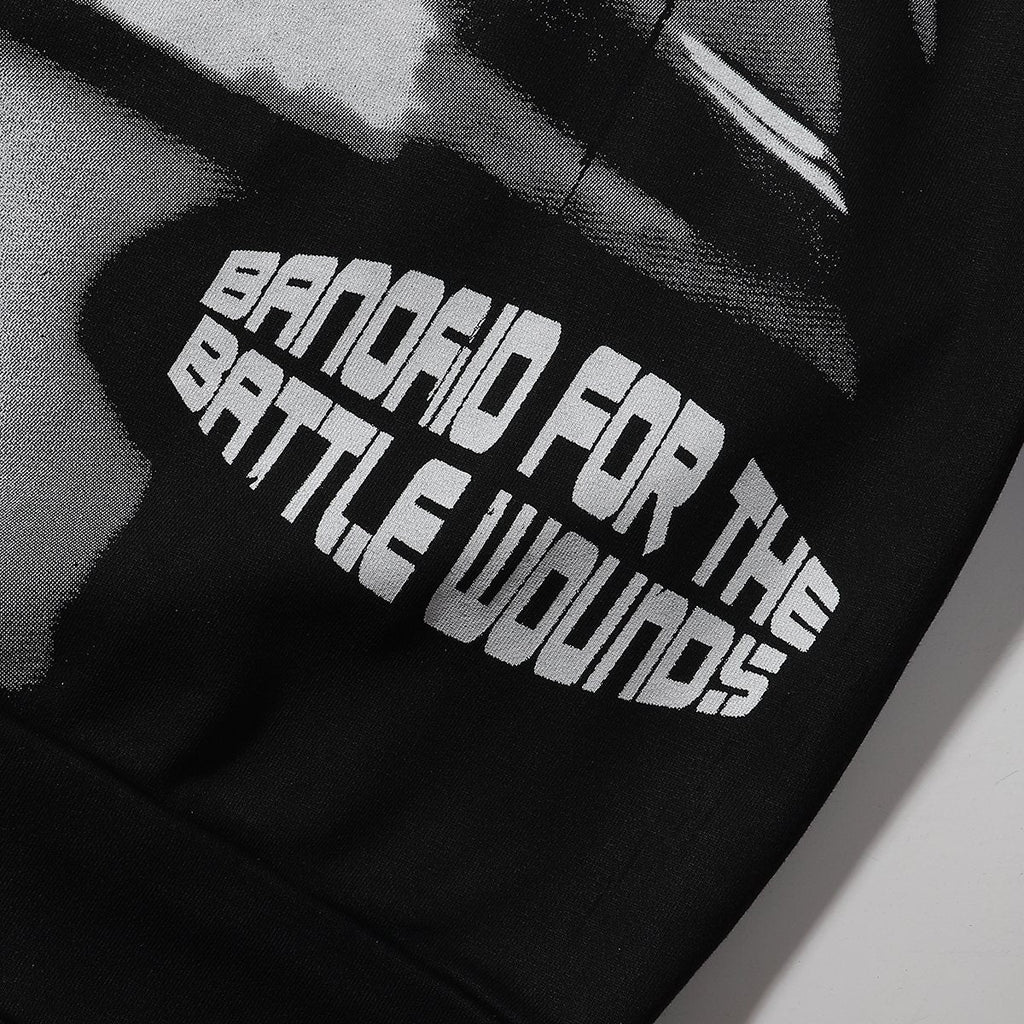 Rough Play In the Car Graphic Hoodie — detail