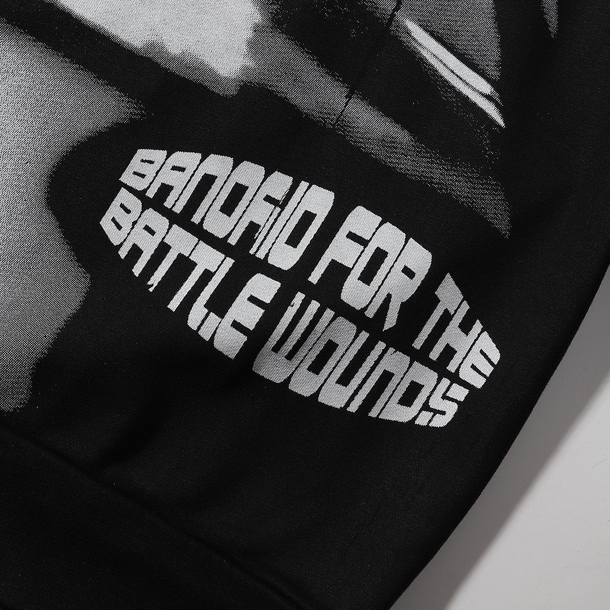 Rough Play In the Car Graphic Hoodie — detail