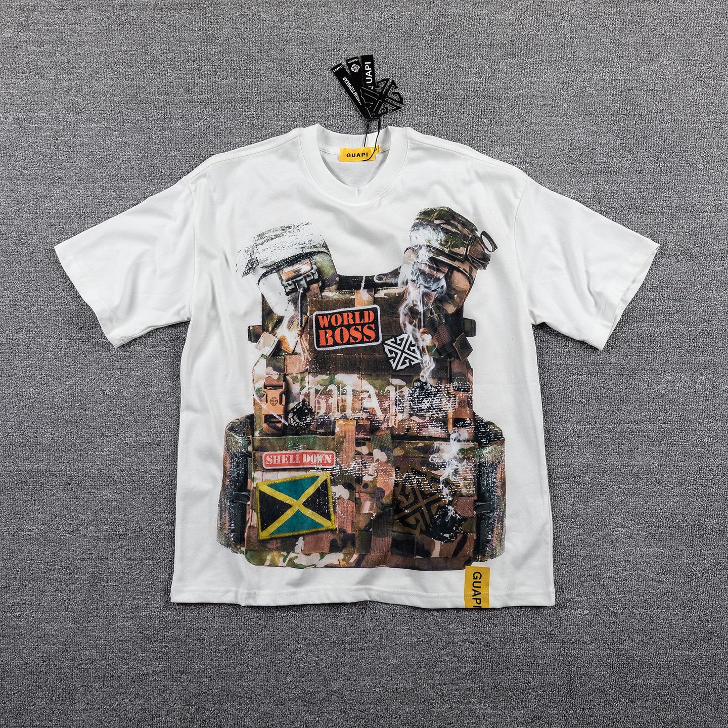 GUAPI Kartel Commandment Graphic T-Shirt — front