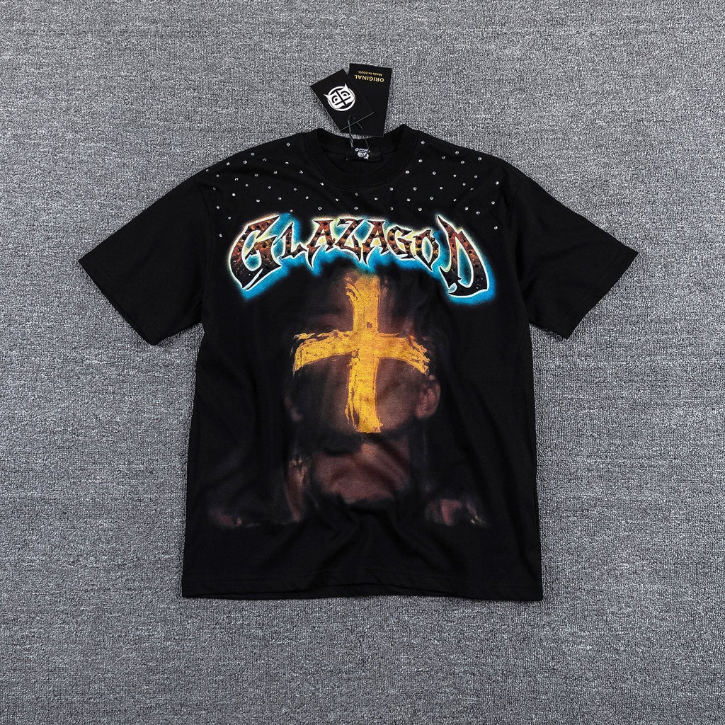 GLAZAGOD Blessed in the Vision Graphic T-Shirt — hero
