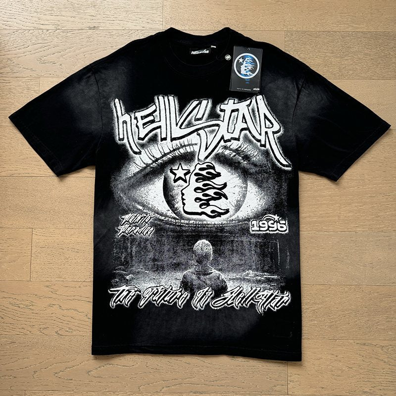 Hellstar 1996 Graphic T-Shirt & Shorts Set — front