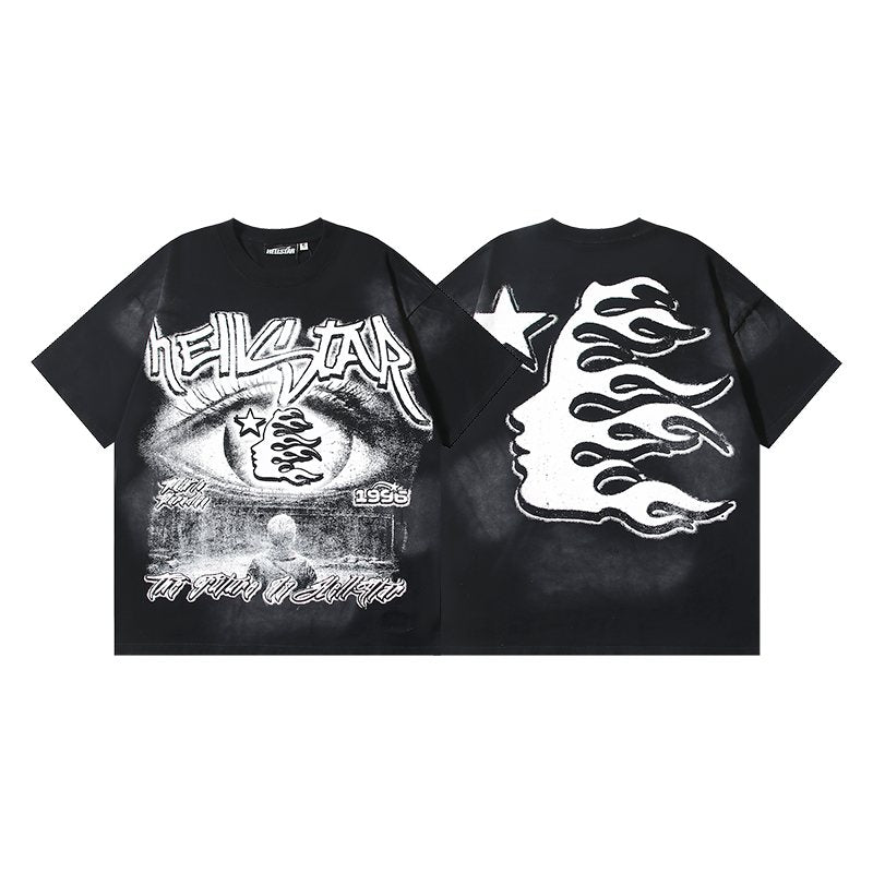 Hellstar 1996 Graphic T-Shirt & Shorts Set — detail