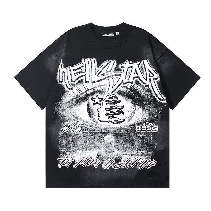 Hellstar 1996 Graphic T-Shirt & Shorts Set — front