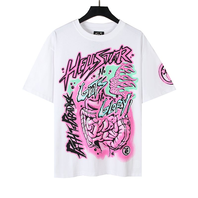 Hellstar No Guts No Glory T-Shirt & Shorts Set — front