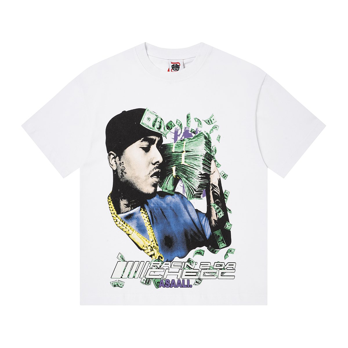 ASAALL Portrait Cash Short-Sleeve T-Shirt — front