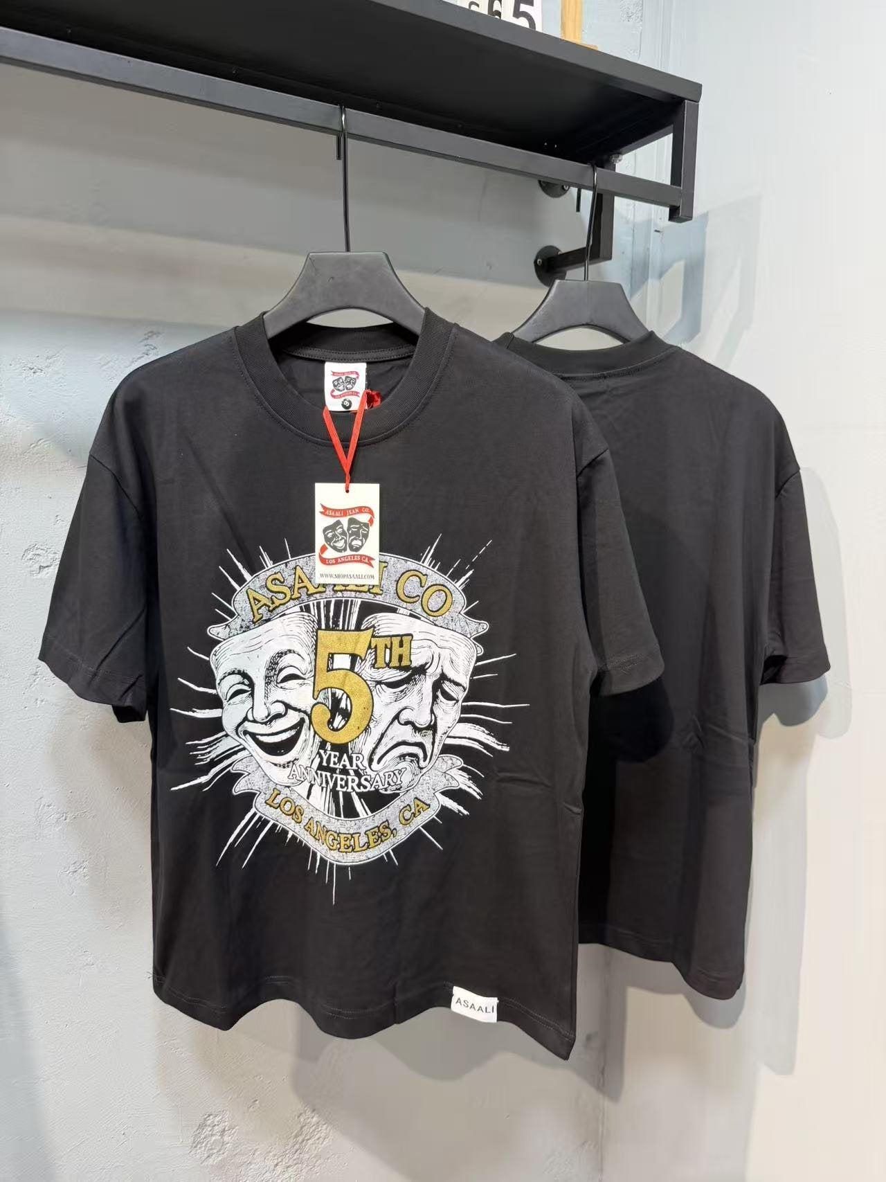 ASAALL 5th Anniversary Graphic T-Shirt - Black — context