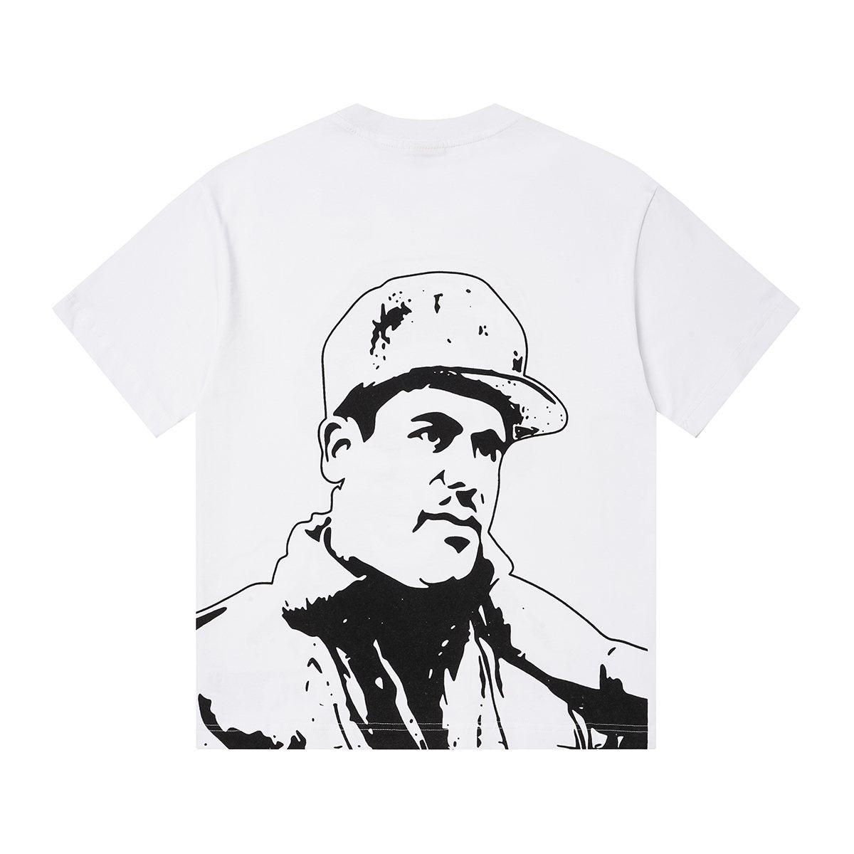 ASAALL Portrait Graphic Short-Sleeve T-Shirt — back