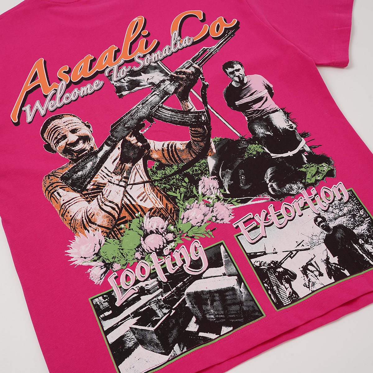 ASAALL Somalia Graphic Short-Sleeve T-Shirt — detail