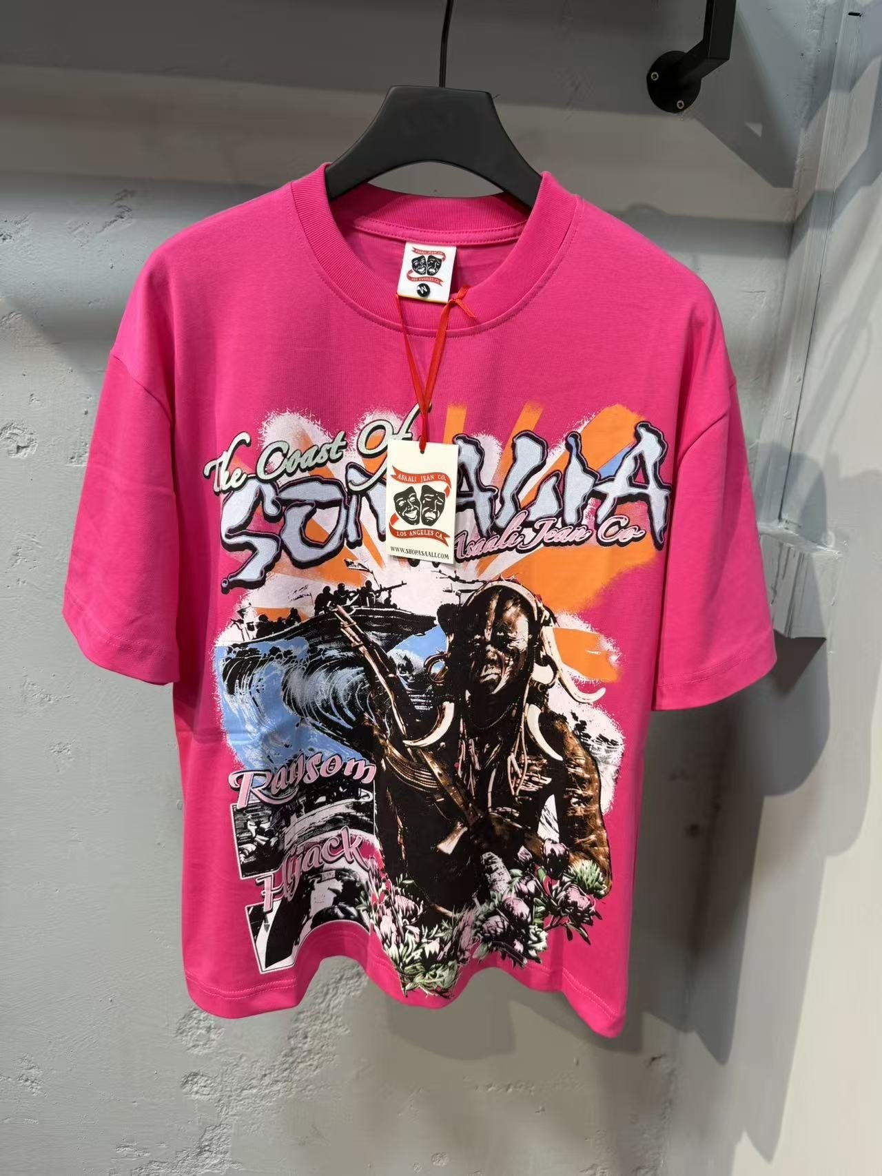 ASAALL Somalia Graphic Short-Sleeve T-Shirt — front