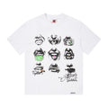 ASAALL Eye & Mouth Graphic Short-Sleeve T-Shirt — hero