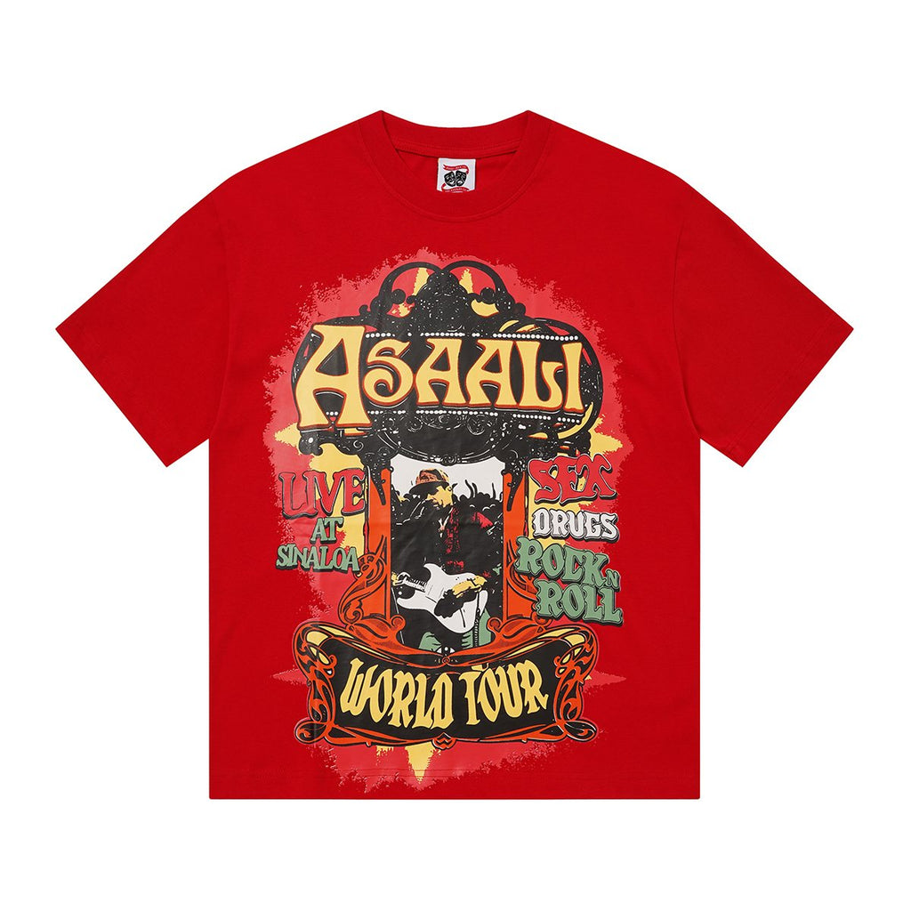 ASAALL World Tour Graphic T-Shirt — front