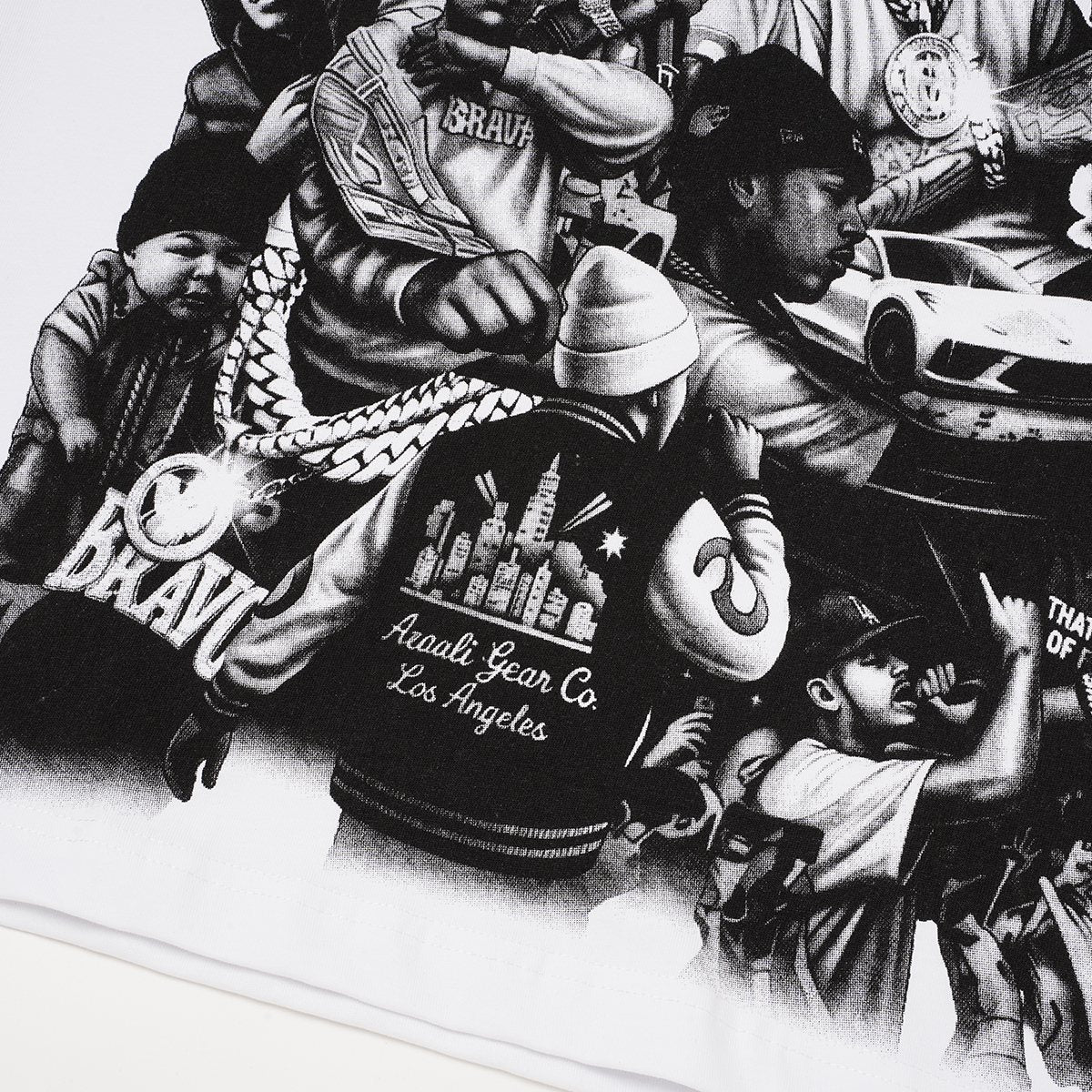 ASAALL Los Angeles Graphic T-Shirt — detail