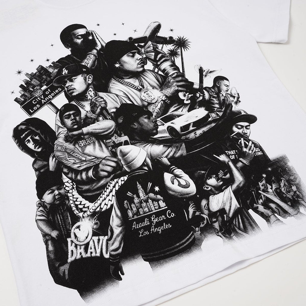 ASAALL Los Angeles Graphic T-Shirt — detail