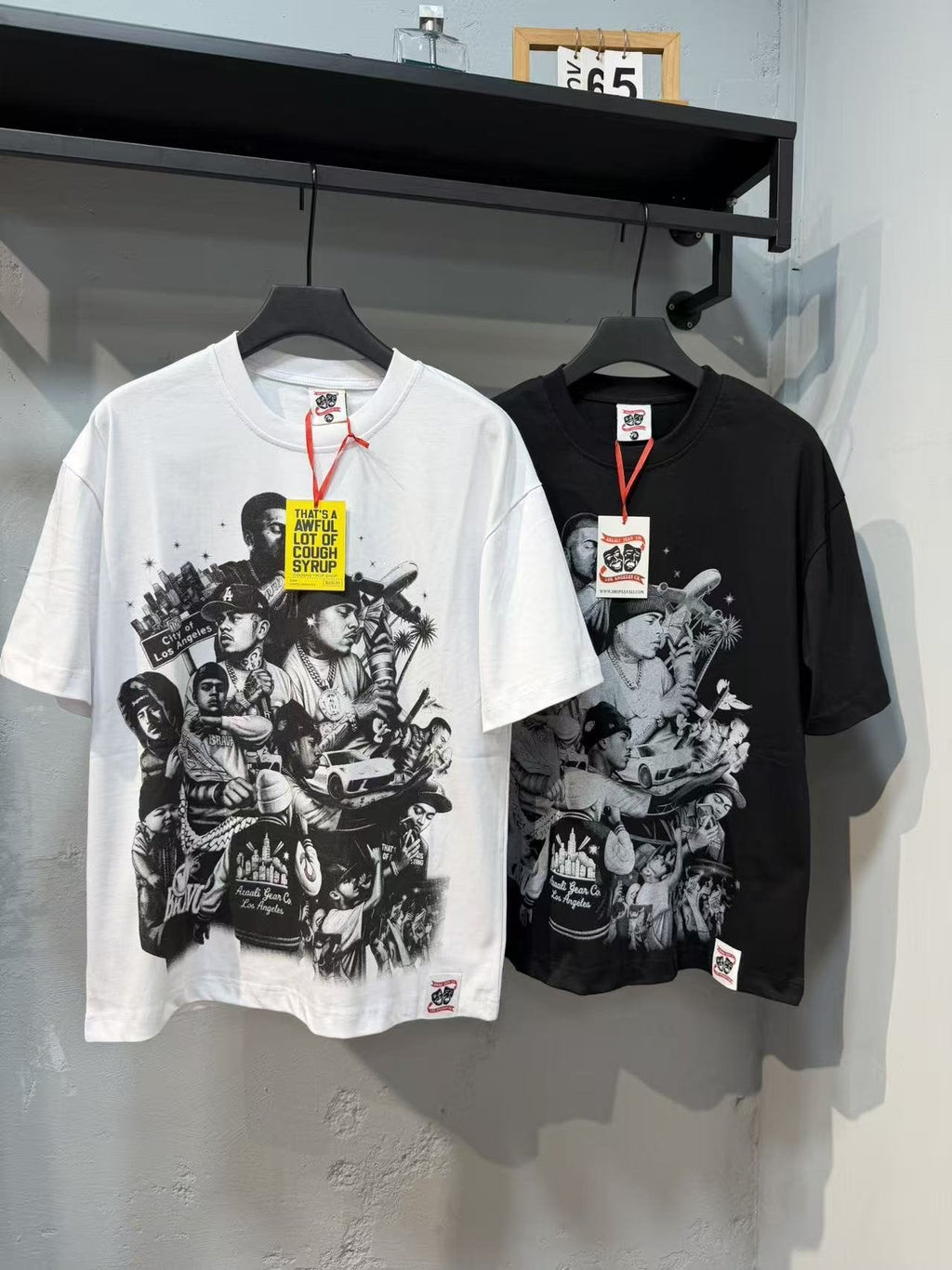 ASAALL Los Angeles Graphic T-Shirt — comparison