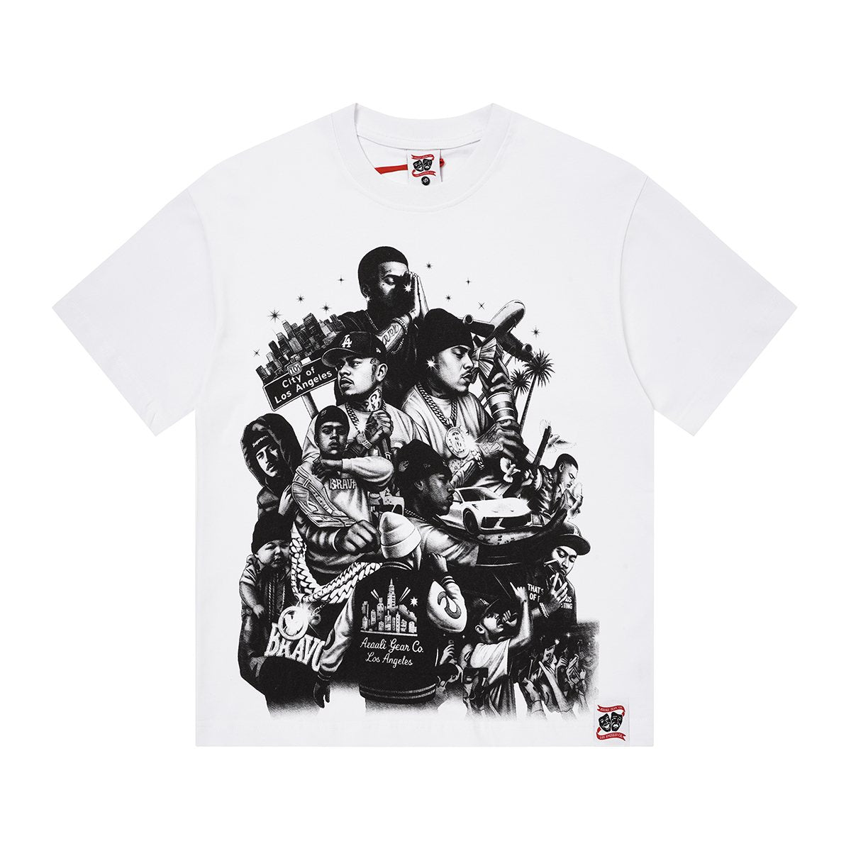 ASAALL Los Angeles Graphic T-Shirt — front
