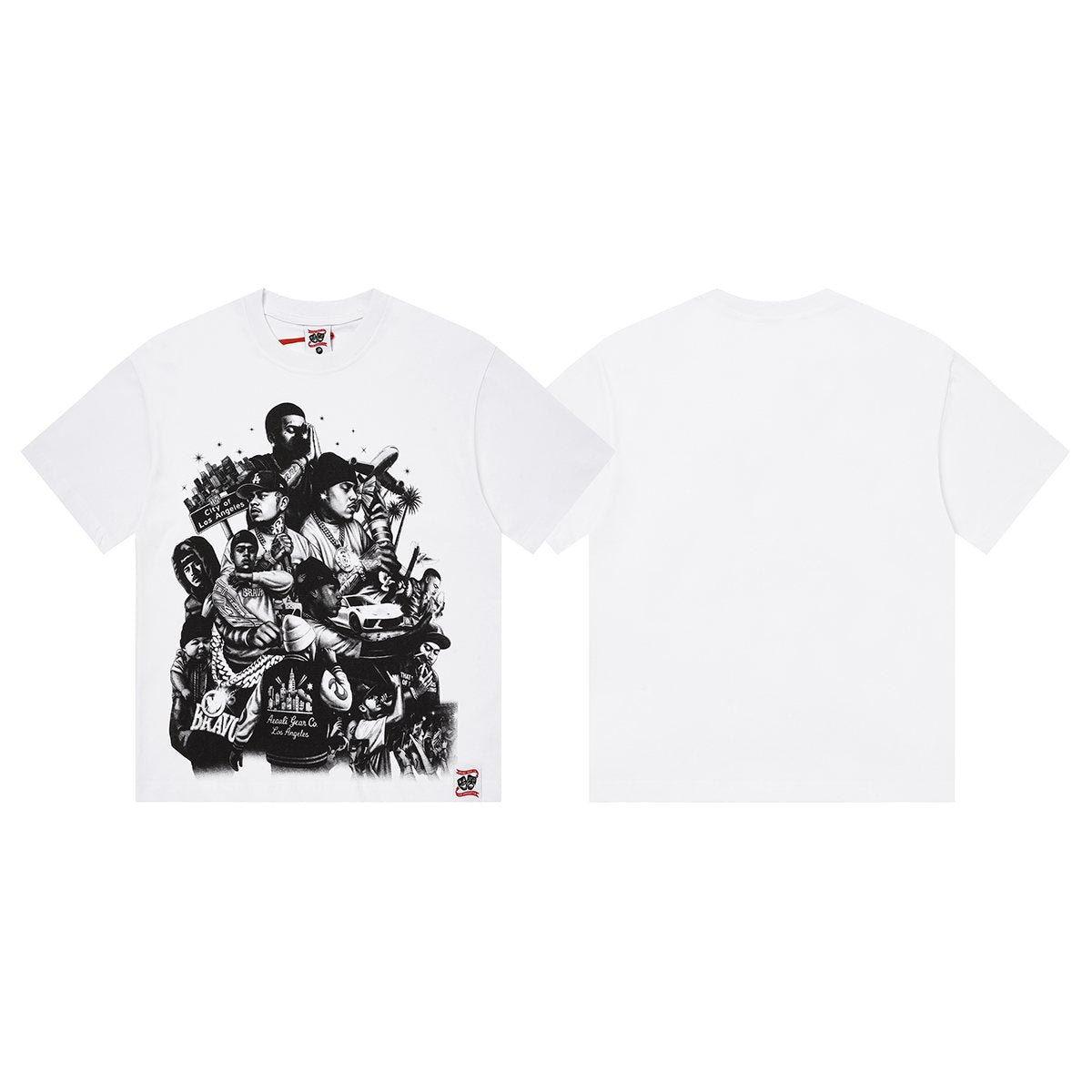 ASAALL Los Angeles Graphic T-Shirt — front
