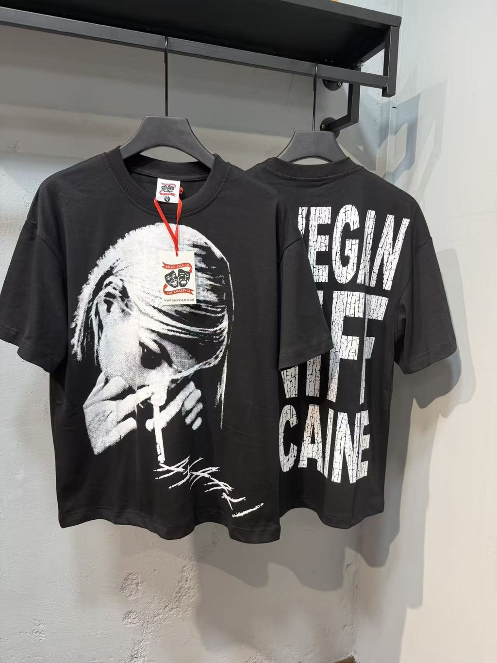 ASAALL Portrait Graphic T-Shirt — context