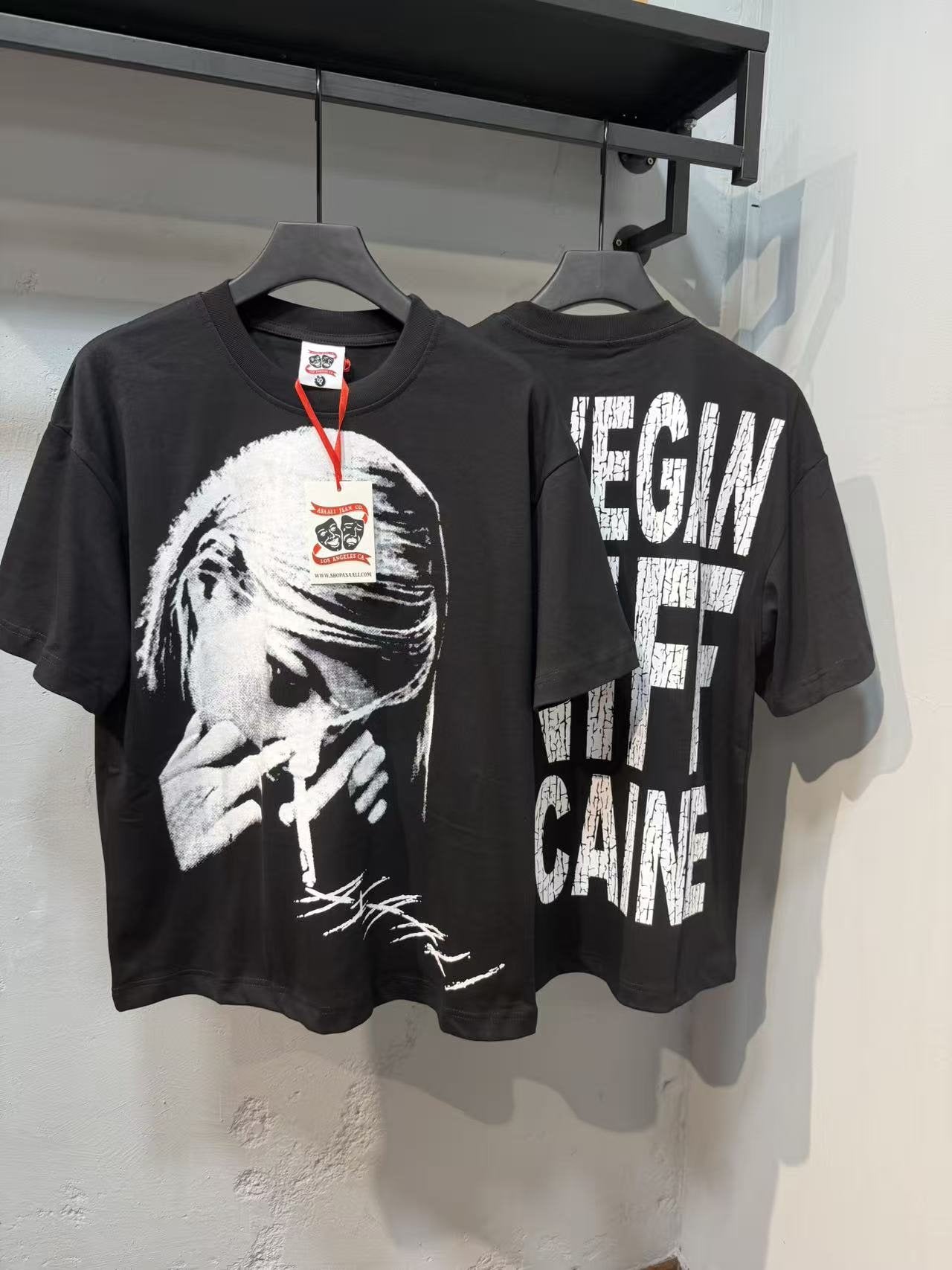 ASAALL Portrait Graphic T-Shirt — context