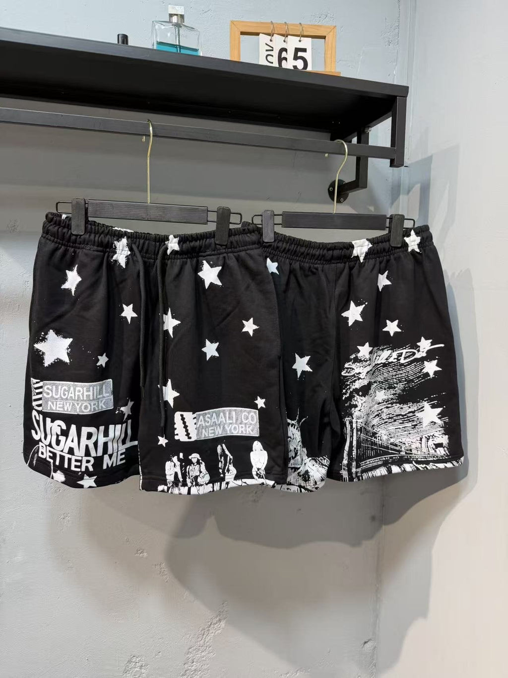 ASAALL New York Star Graphic Shorts — context