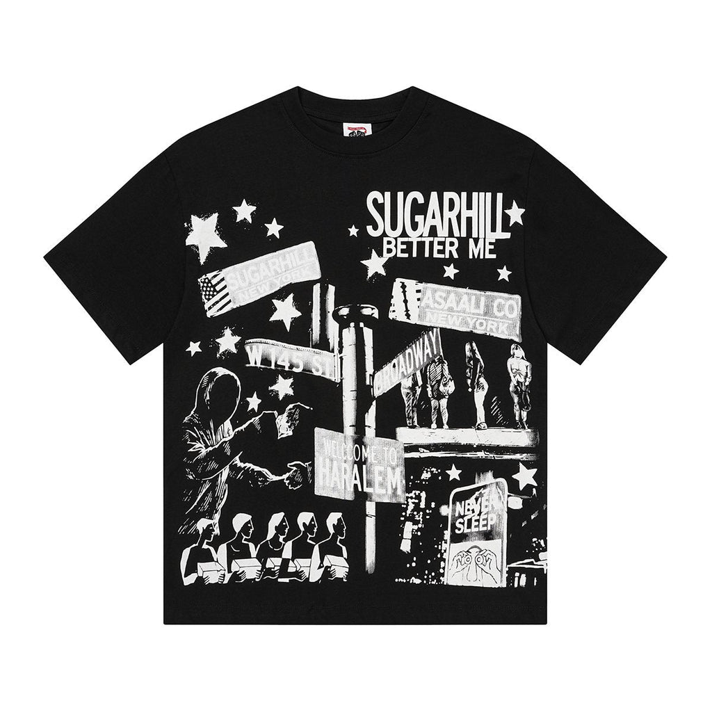 ASAALL Sugarhill NYC Statue Graphic T-Shirt — hero