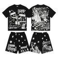 ASAALL Sugarhill Star Graphic Short-Sleeve Set — hero