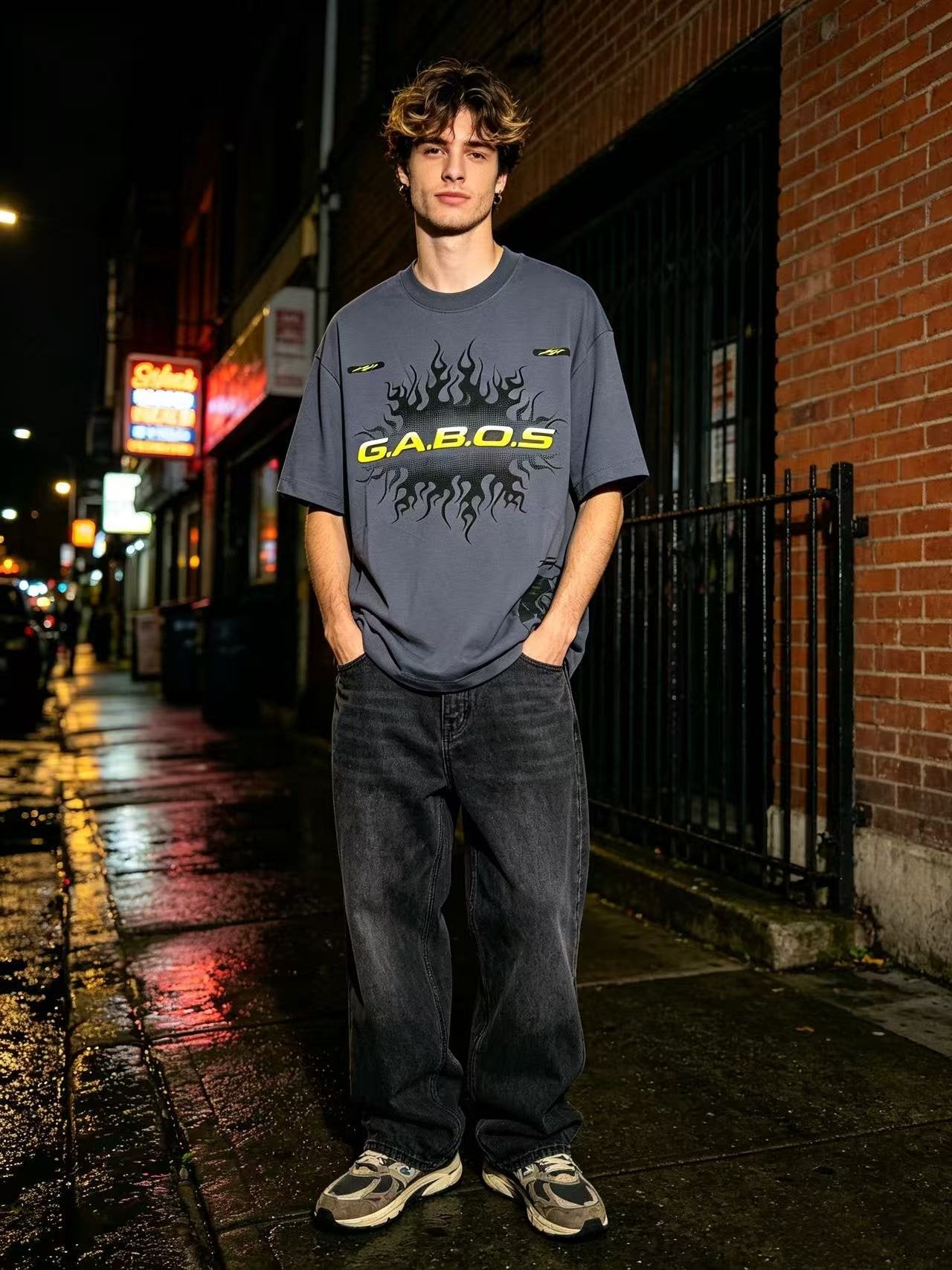 Hellstar G.A.B.O.S Graphic T-Shirt — context