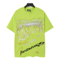 Hellstar Green Back Graphic Short-Sleeve T-Shirt — front