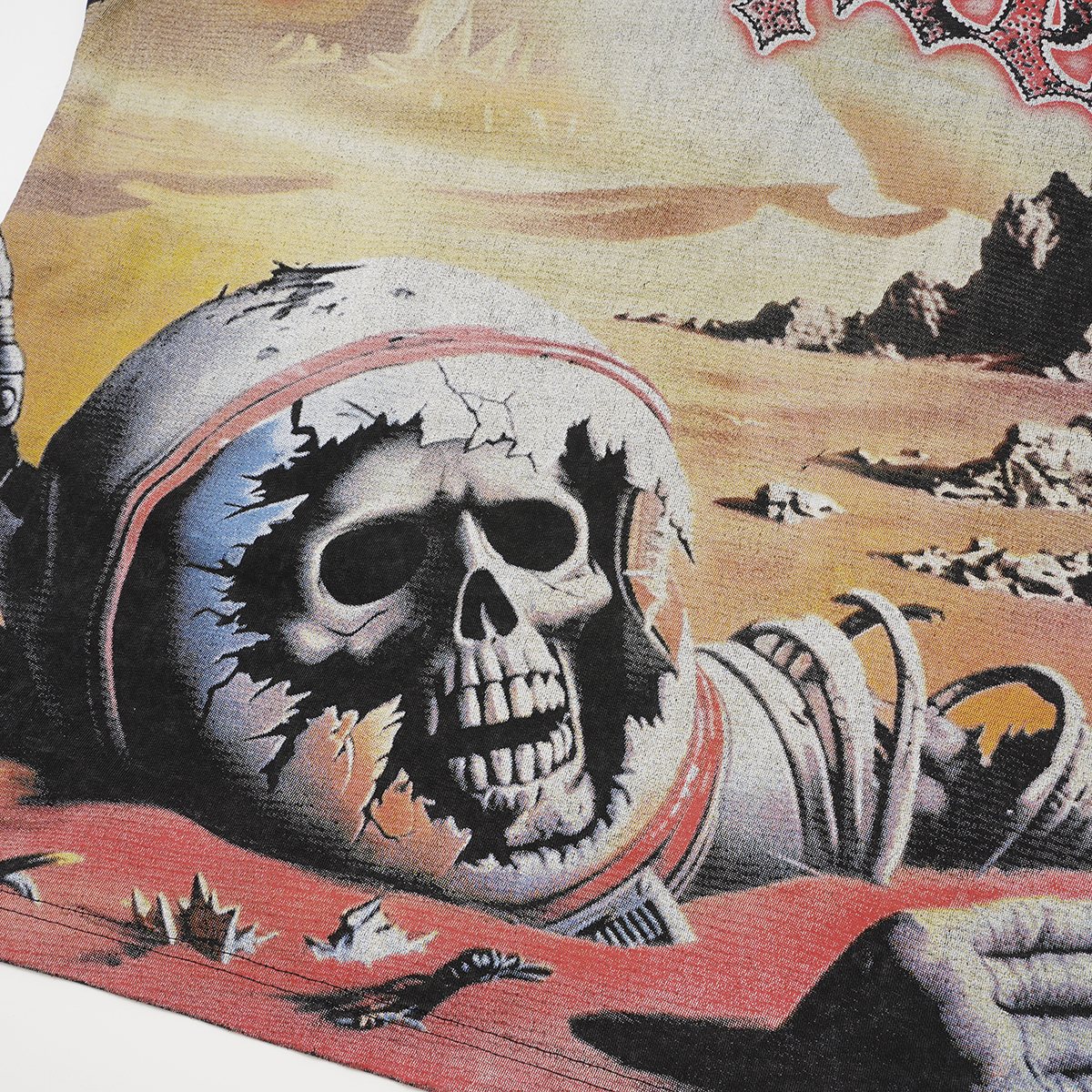 Godspeed Desert Skull Sleeveless T-Shirt — detail