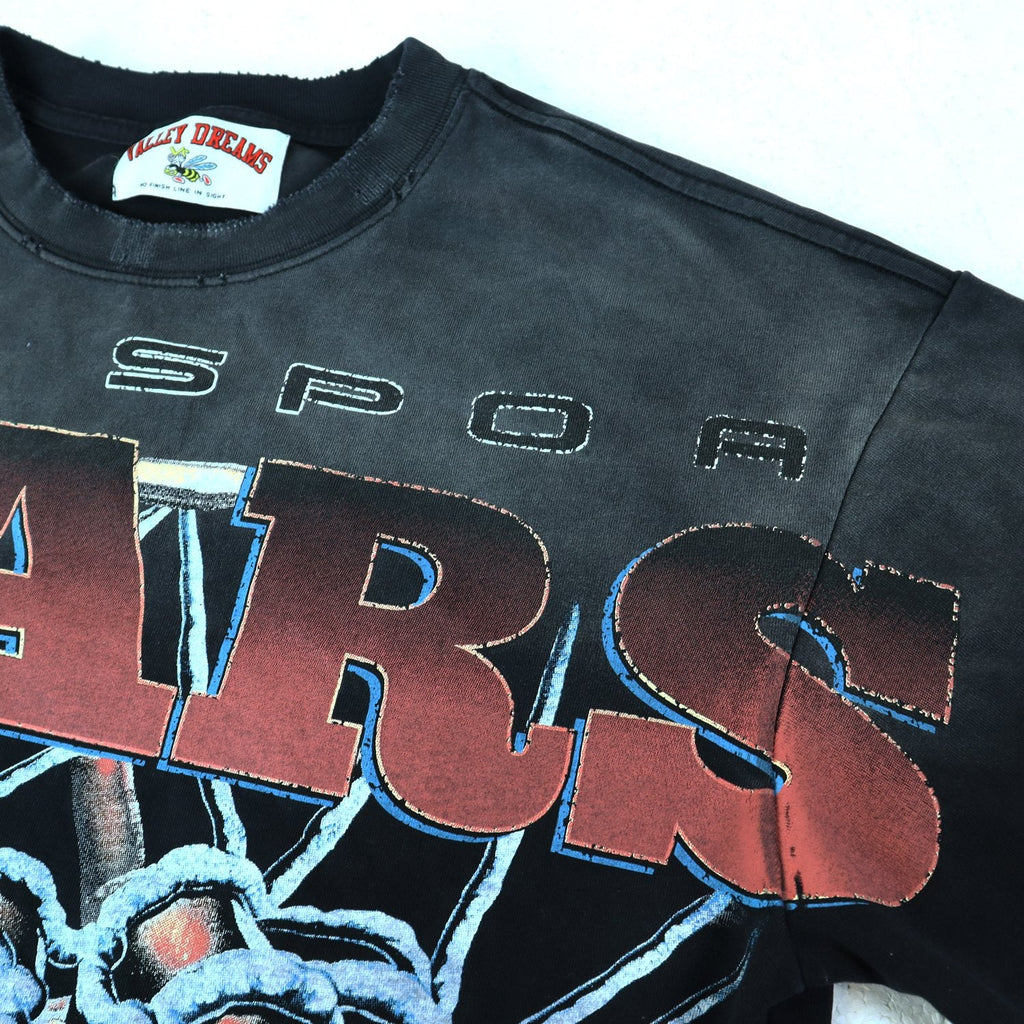 Valley Dreams Sports Stars Thorn Heart Graphic T-Shirt — neck_label