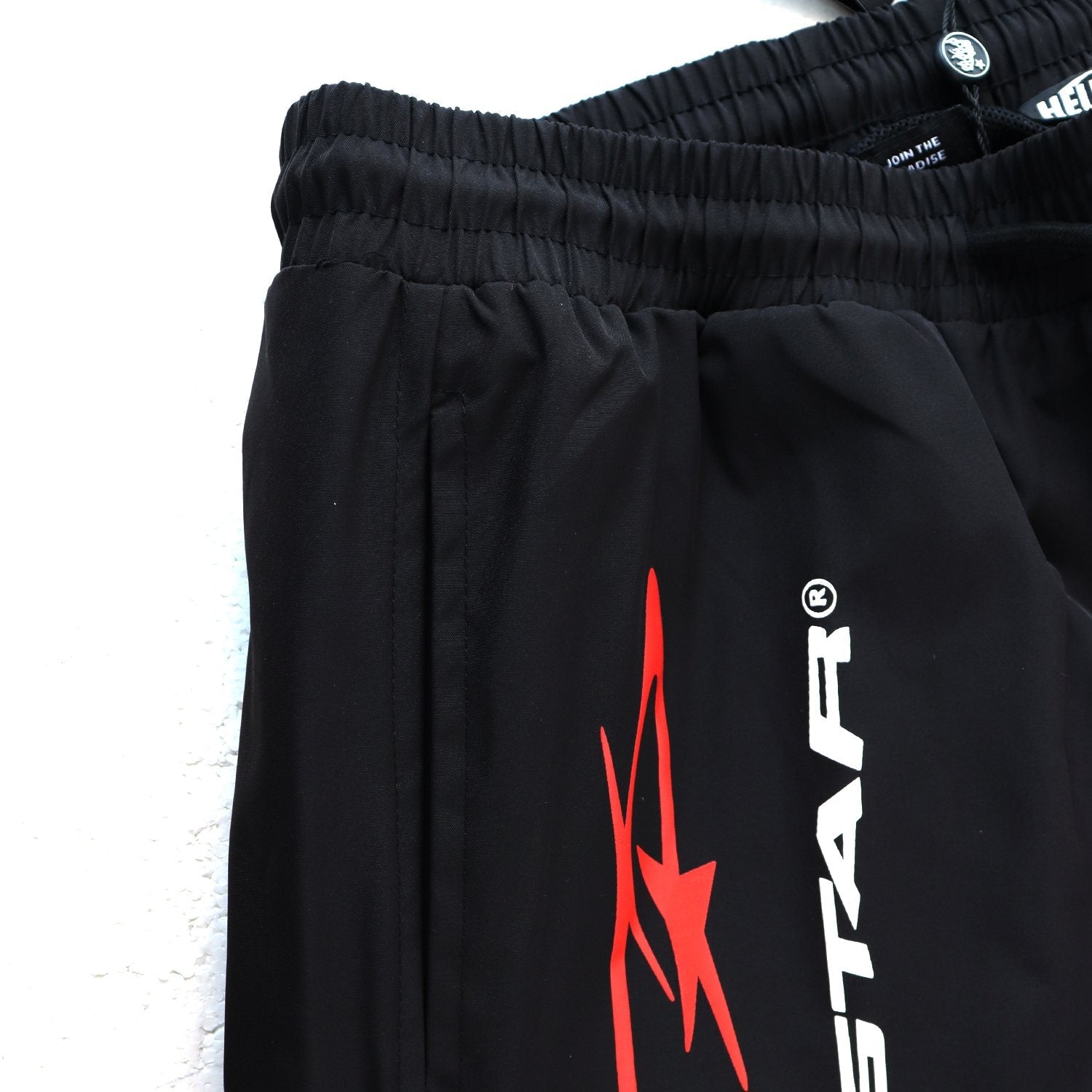 Hellstar Red Label Graphic Shorts - Black — detail