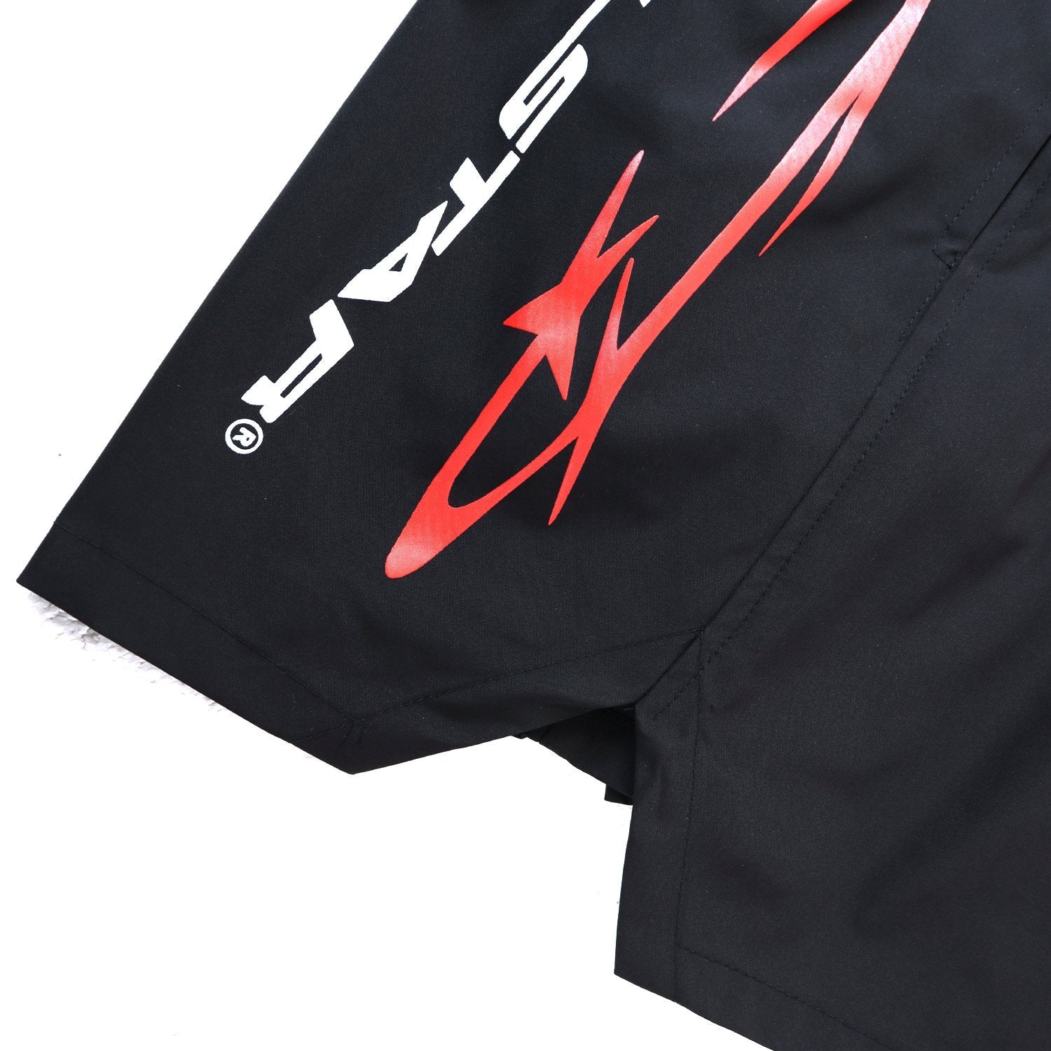 Hellstar Red Label Graphic Shorts - Black — detail
