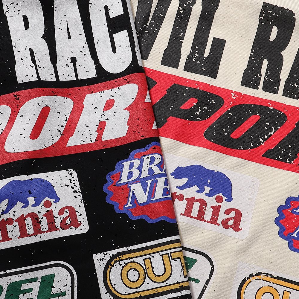 BKYS Revival Evil Racer Cropped Graphic T-Shirt — detail